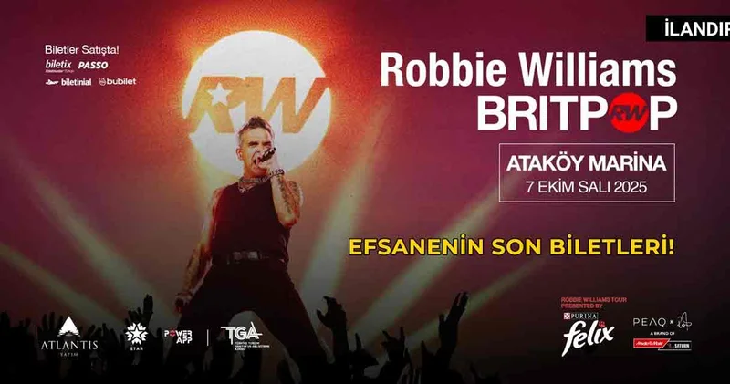 Robbie Williams İstanbul Konserine Sayılı Günler Kaldı