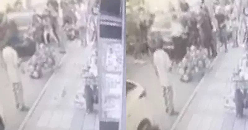 Ataşehir de düğün konvoyundakilere tepki gösterdi, engelli kızının yanında darbedildi