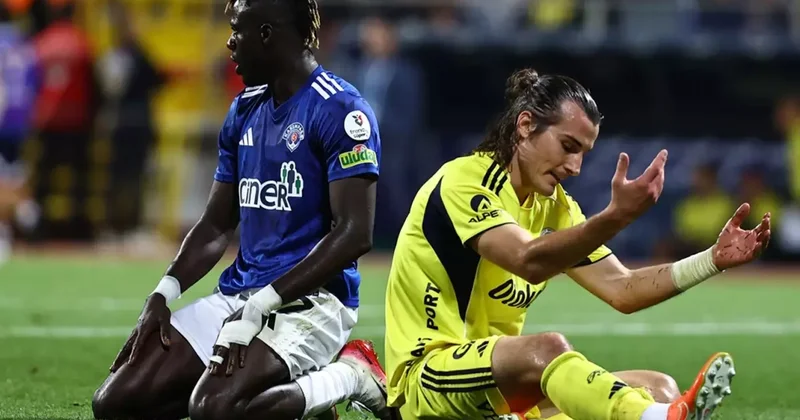 4 yıl sonra bir ilk! Fenerbahçe 12 maç sonra tökezledi