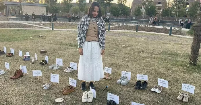 Osmaniye de Gazze ye destek sergisi