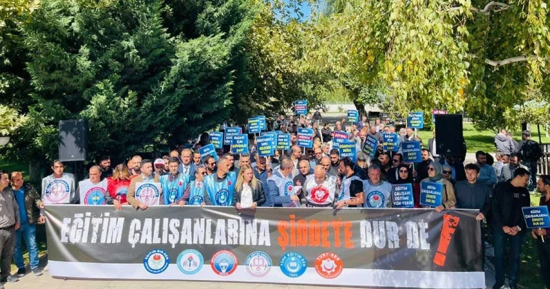 2 öğretmen okulda bıçaklanmıştı: Sendikalardan tepki