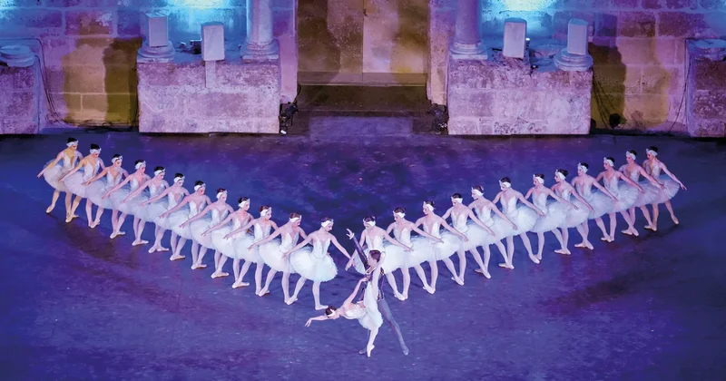 Aspendos’ta ‘Kuğu Gölü’ gecesi