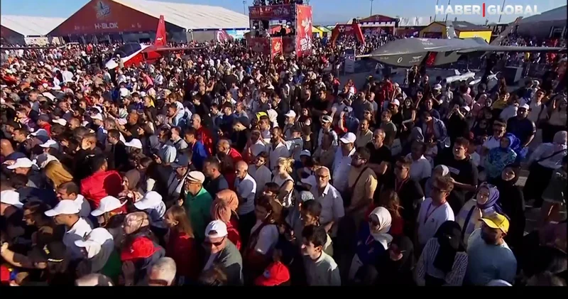 TEKNOFEST te son gün coşkusu: Teknoloji ve havacılık fuarına rekor katılım gerçekleşti