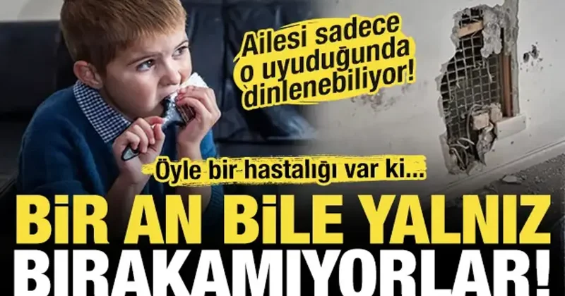 Duvarlar, halılar, kablolar... Ailesi çaresiz: 6 Yaşındaki çocuk hepsini yiyor!