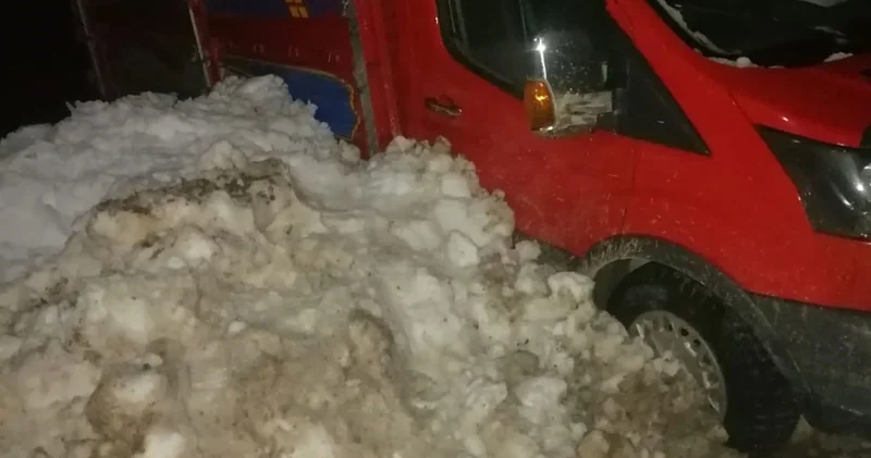 Rize de yağmur, sel, kar derken şimdi de çığ
