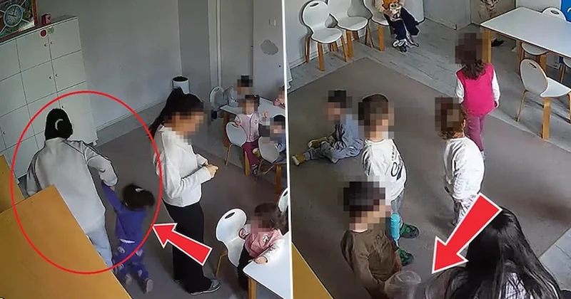 Kreşte skandal olay! Oyun oynayan küçük çocuklara kötü muamele Sözcü Gazetesi