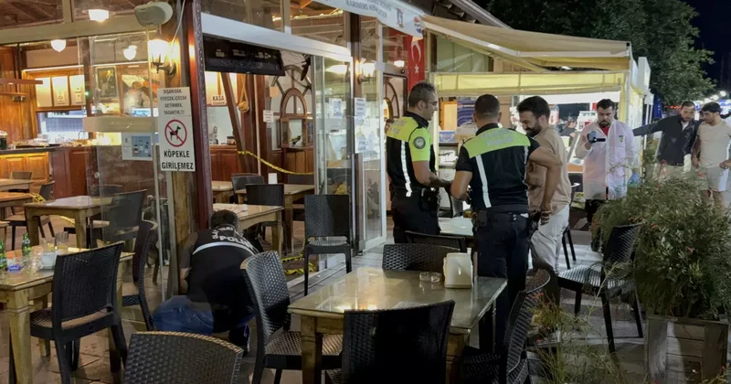 Bodrum’da hesap kavgası! Kafeyi kurşunladılar