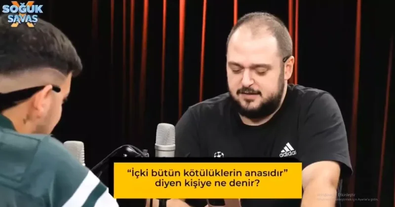 Programda skandal anlar! Hz. Muhammed in içki hadisini alay malzemesi yaptılar