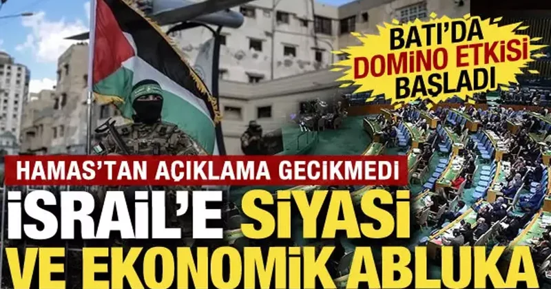 Hamas tan Filistin in tanınması sonrası açıklama: Sembolik değil somut adım şart!