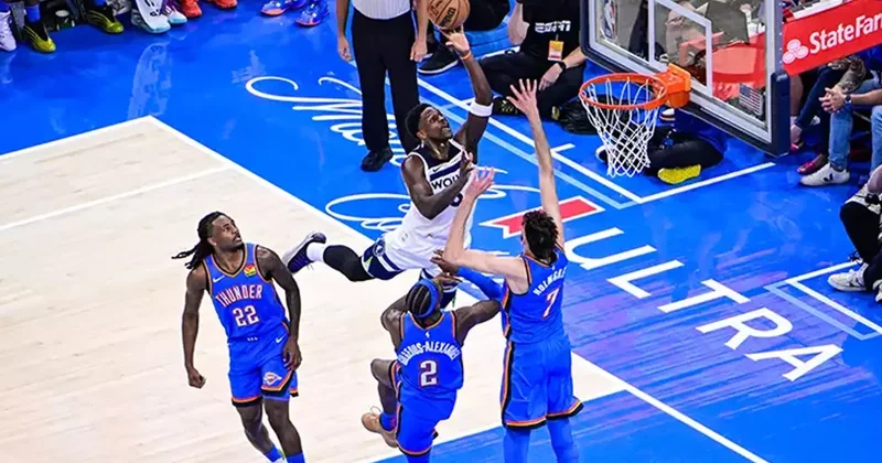 Thunder storm past Wolves for dominant 2 0 series lead