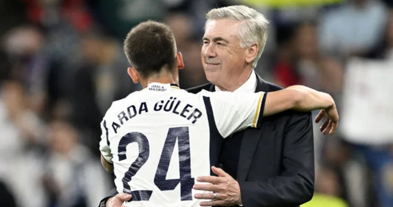 Arda Güler den Ancelotti ye duygusal veda mesajı Futbol Haberleri