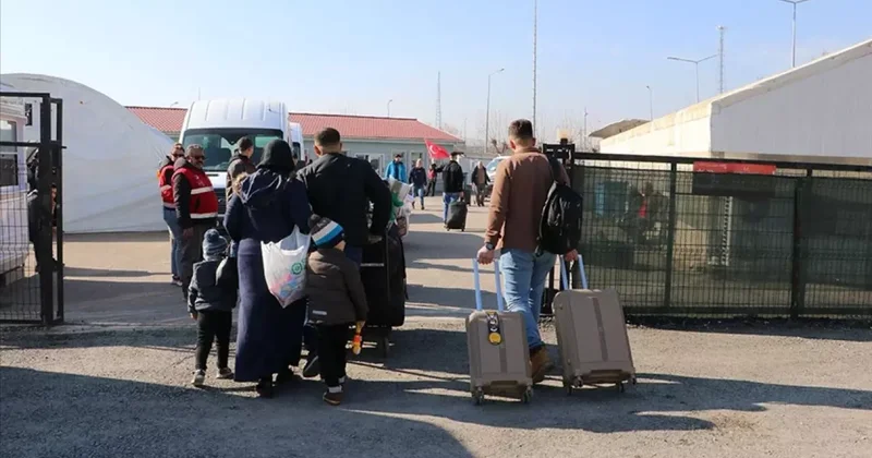 Suriye de istikrar ve güven... 1,5 milyondan fazla geri dönüş!