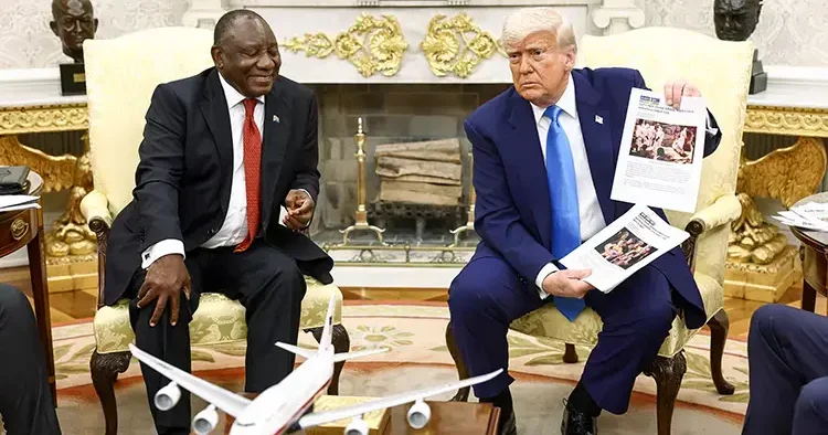 Trump ın kanıt olarak gösterdiği fotoğraf başka ülkeden çıktı