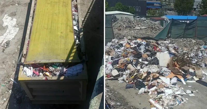 Zeytinburnu Belediyesi, 10 bin kişinin yaşadığı sitenin bitişiğini atık sahası yaptı