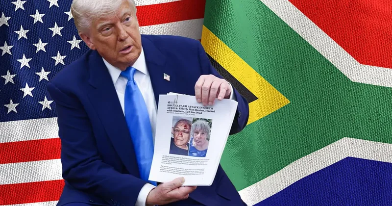 Güney Afrika dan, Trump a yanıt! Dünyayı sarsan görüntülerin gerçeği ortaya çıktı