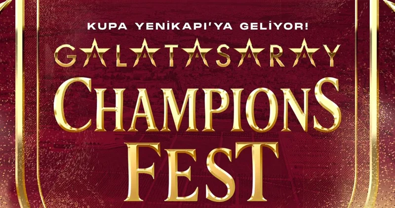 Şampiyon Galatasaray, Yenikapı daki 5 yıldızlı tören programını açıkladı
