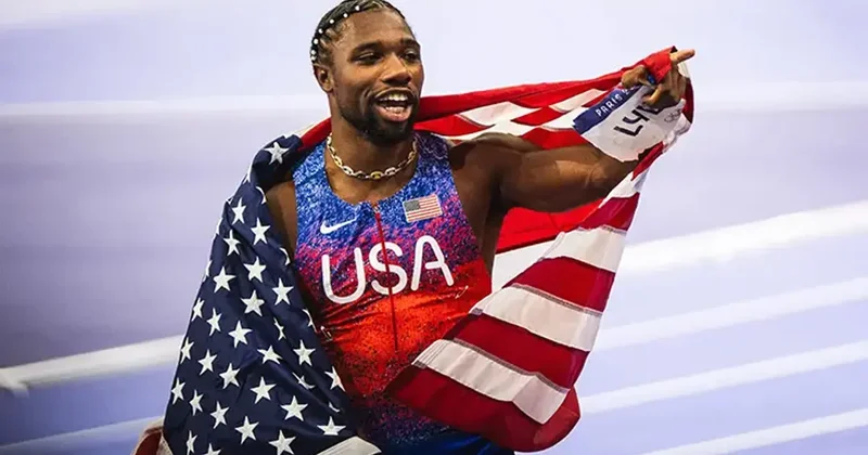 Olympic champion Noah Lyles returns to 100m at London Diamond League