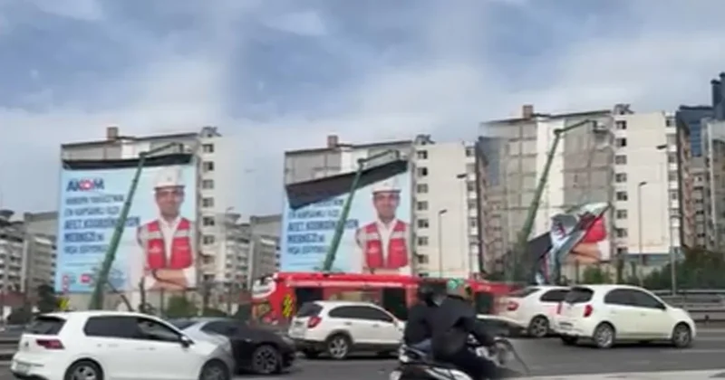Savcılığın fotoğraf yasağı hızlı başladı! Panolardan fotoğraflar tek tek indiriliyor Sözcü Gazetesi