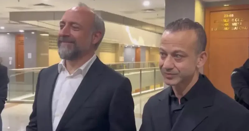 Halit Ergenç ve Rıza Kocaoğlu, Yalan Tanıklık iddiasıyla adliyede