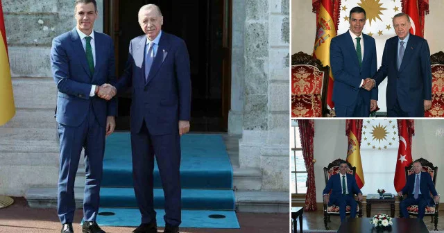 Dolmabahçe de Gazze zirvesi: Cumhurbaşkanı Erdoğan, İspanya Başbakanı Sanchez i kabul etti Politika Haberleri