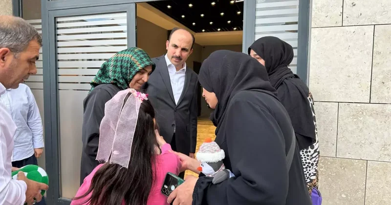 Başkan Altay, Konya da misafir edilen Gazzeli ailelerle buluştu