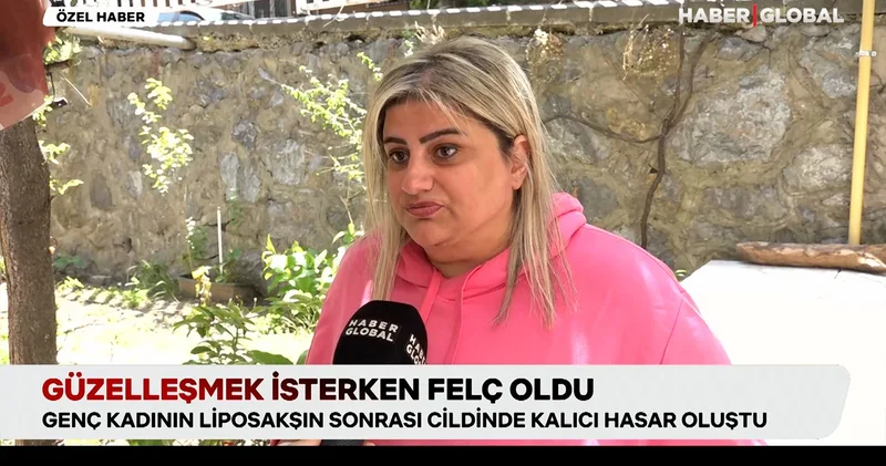 Güzelleşmek isterken felç olan kadının dünyası başına yıkıldı