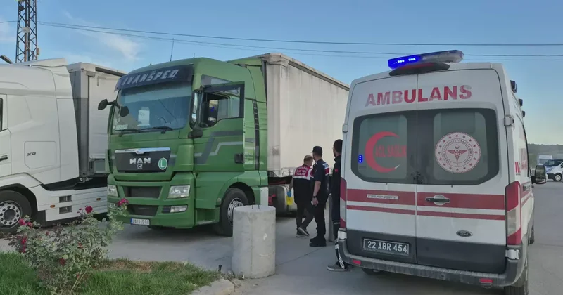 Kapıkule Sınır Kapısı nda korkunç olay: TIR da ölü bulundu!