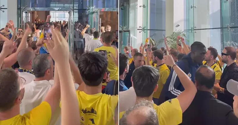 Fenerbahçe Beko, tezahüratlar eşliğinde Etihad Arena’ya doğru yola çıktı Fanatik Spor Haberleri Video