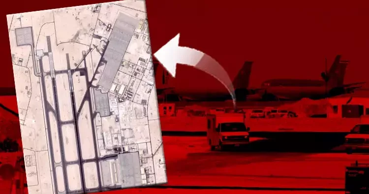 Son dakika.... Bomba iddia: İran Katar a haber verdi! El Udeyd Hava Üssü nün uydu görüntülerinde dikkat çeken detay