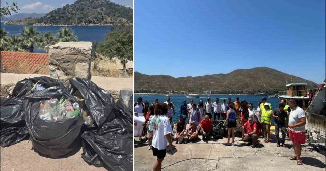 Belediye yapmayınca iş vatandaşa düştü: Marmarisli gönüllülerden koy temizliği Gündem Haberleri
