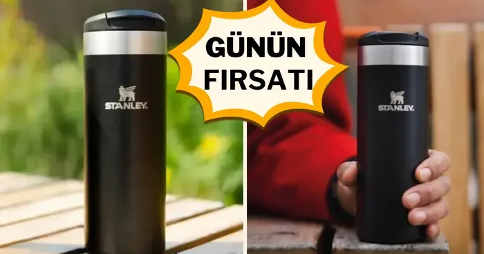 Hafif, sızdırmaz, şık! Stanley The AeroLight™ Transit Mug indirime girdi