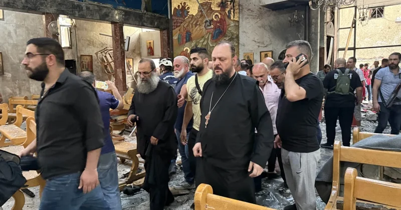 Suriye deki kilise katliamı kamerada: Vahşetin sorumlusu kim? Sözcü Gazetesi