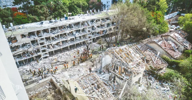 Tel Aviv’de deprem olmuş gibi Ortadoğu Haberleri