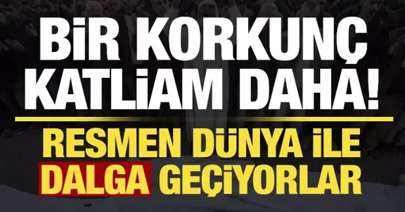 Son dakika: İsrail dünya ile dalga geçiyor! Bir korkunç katliam daha...