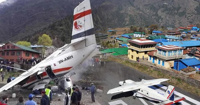 Dünyanın en tehlikeli havalimanı: Sadece 8 pilotun inişine izin var! Sözcü Gazetesi