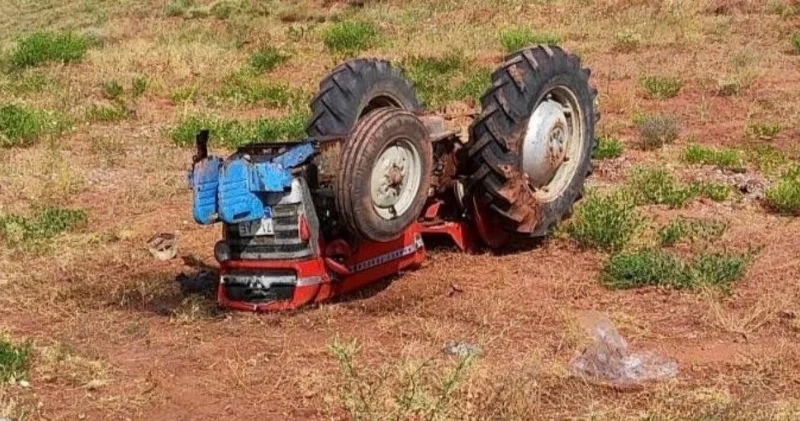 Kırıkkale’de traktörün altında kalan 60 yaşındaki çiftçi öldü