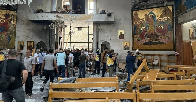 Şam da kilise saldırısının ardından güvenlik önlemleri artırıldı Dünya Haberleri
