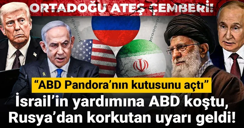 İsrail’in yardımına ABD koştu, Rusya’dan korkutan uyarı geldi: ABD Pandora’nın kutusunu açtı