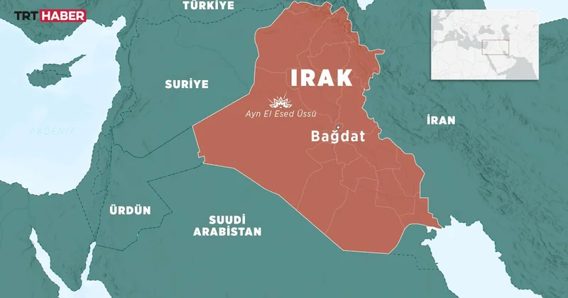 Irak’ta, ülkedeki ABD üssüne yönelik saldırı açıklamasına rağmen sessizlik hakim