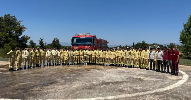 Serik Orman İşletme Müdürlüğü ne 48 yeni personel Antalya Haberleri