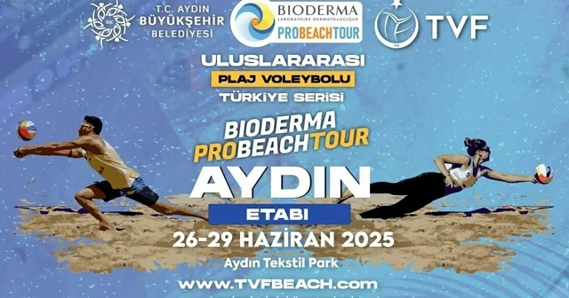 Uluslararası Plaj Voleybolu Türkiye Serisi Aydın da Aydın Haberleri