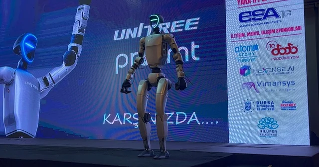 Dünya Kadın Mühendisler Günü nde insansı robot Civan selam verdi, dans etti Bursa Haberleri