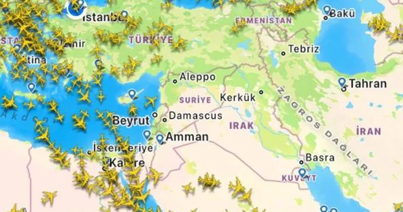 Katar hava sahasının kapandı, uçaklar Türkiye ye yönlendirildi