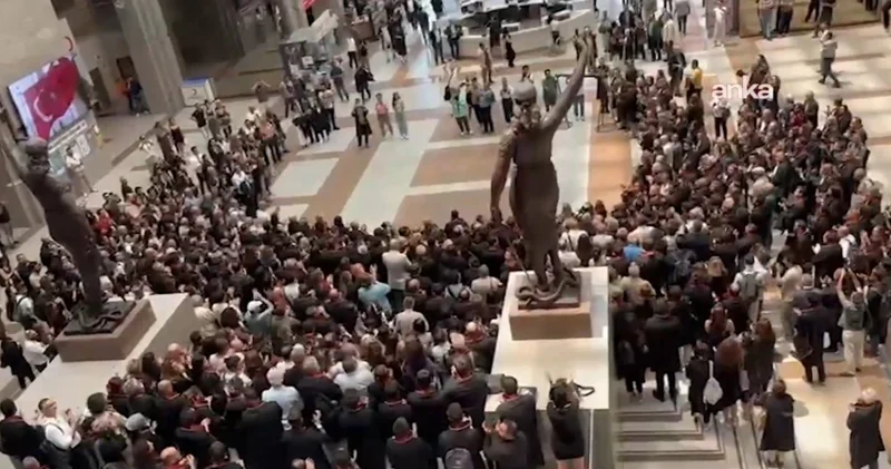Avukatlardan Çağlayan da Pehlivan protestosu