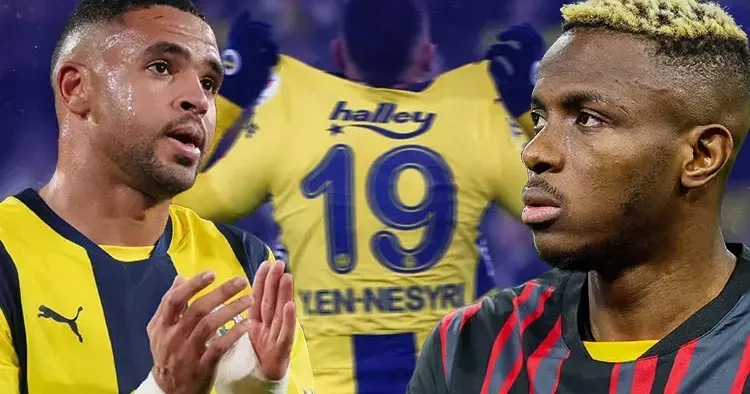 Fenerbahçe de En Nesyri için çılgın iddia: Dev transferde Osimhen detayı!