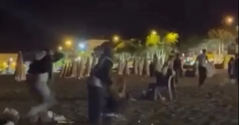 Plajda bıçaklı kavga! Sözcü Gazetesi