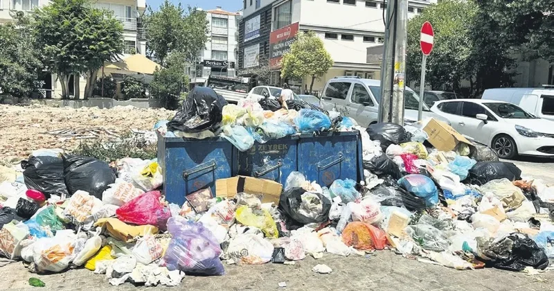 Buca’da çöp isyanı