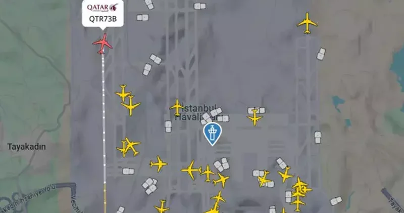 İran ın saldırısı sebebiyle Katar Havayolları uçakları İstanbul ve Ankara ya yönlendirildi