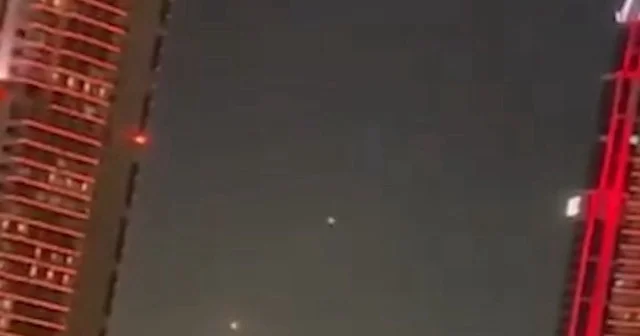 İran’ın ABD üslerine attığı füzelerin engellendiği anlar VİDEO İZLE