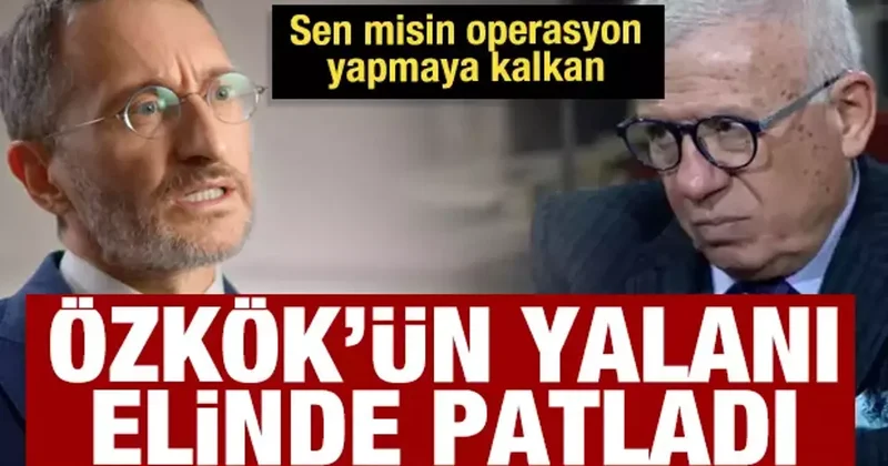 Sen misin operasyon yapmaya kalkan! Ertuğrul Özkök’ün yalanı elinde patladı